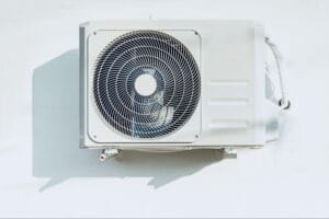 Outdoor AC unit for heating and cooling in Macomb, MI, supporting humidity control
